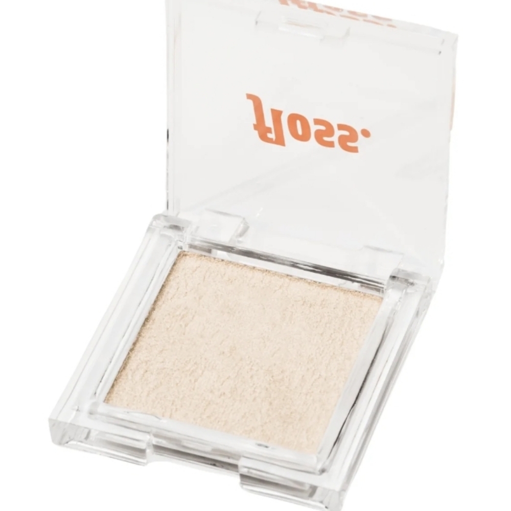 Floss Brighten Up Highlighter: Sunlit (Lt Champagne w/Ultra Fine Gold Pearl) NIB